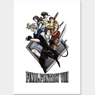 Final Fantasy VIII Heroes Posters and Art